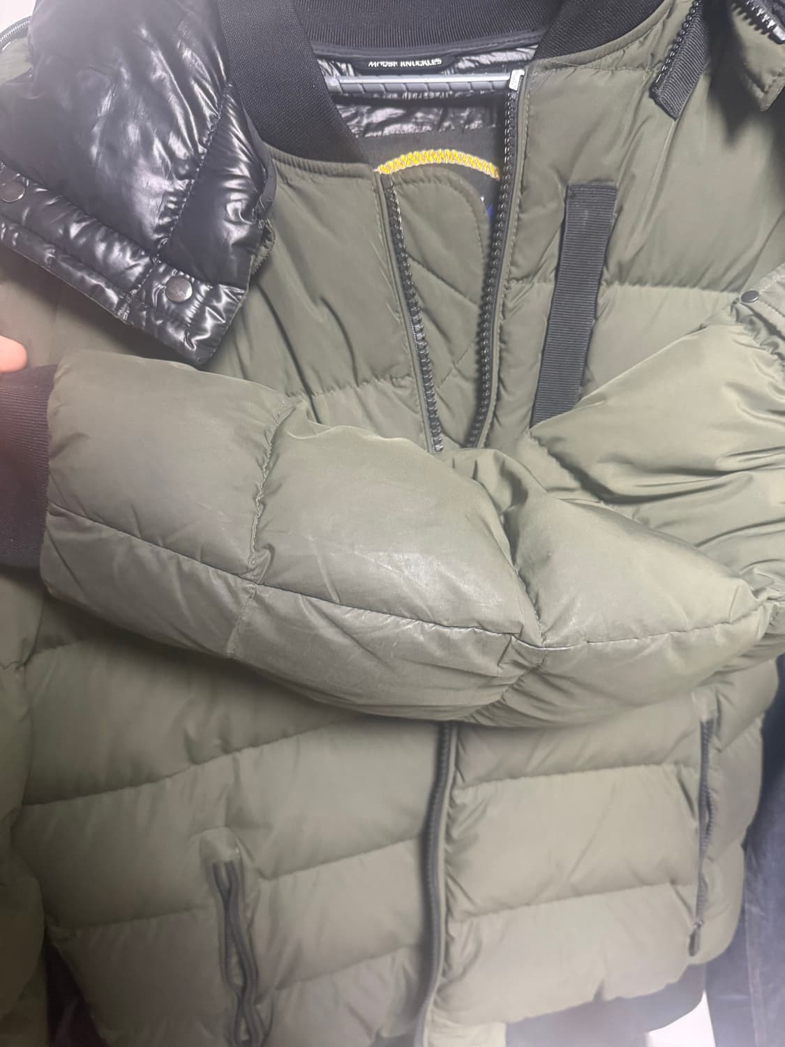 무스너클 카모 너클 올리브 XL 상품이미지4