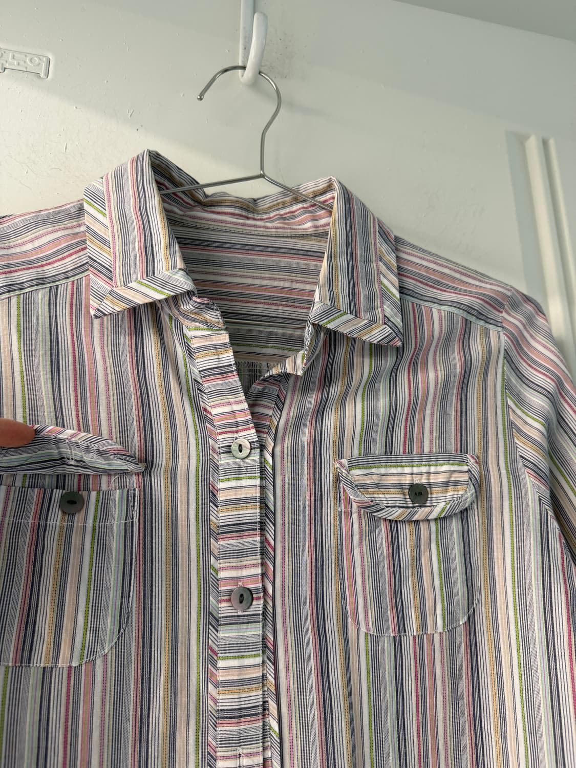 일본빈티지 멀티컬러 웨스턴 숏셔츠 상품이미지2