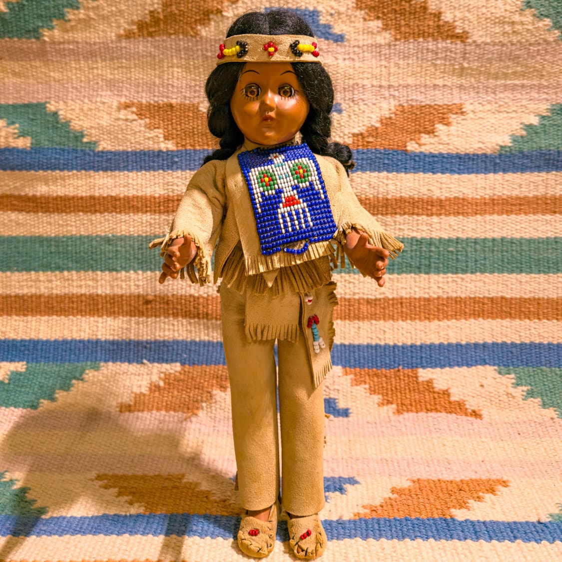 1970s Vintage Native America Indian Doll 상품이미지2