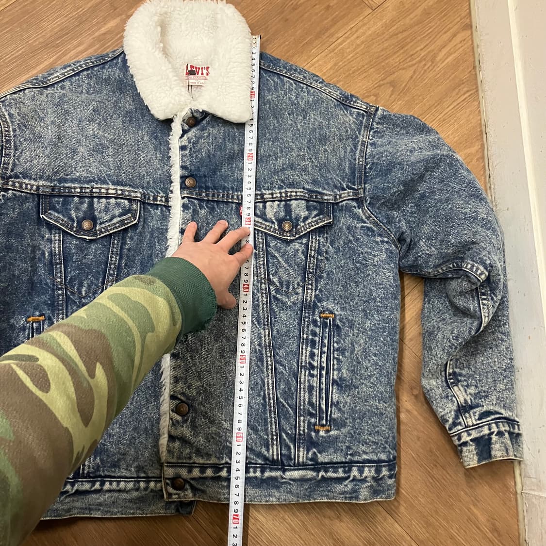N177 80s 리바이스 쉐르파 데님 청자켓 상품이미지7