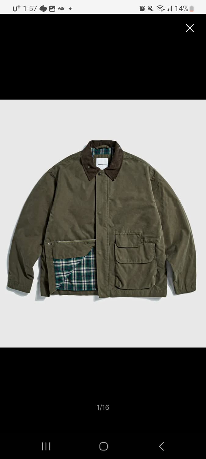 에스피오나지 헌팅재킷 M 상품이미지2