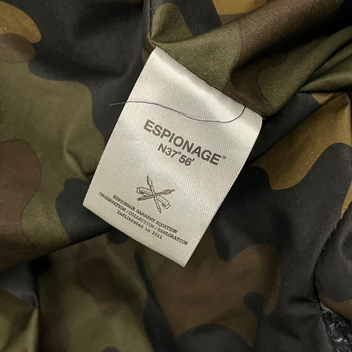 [정품/M] 에스피오나지 다운 패딩 블레이저 자켓 b14 상품이미지6