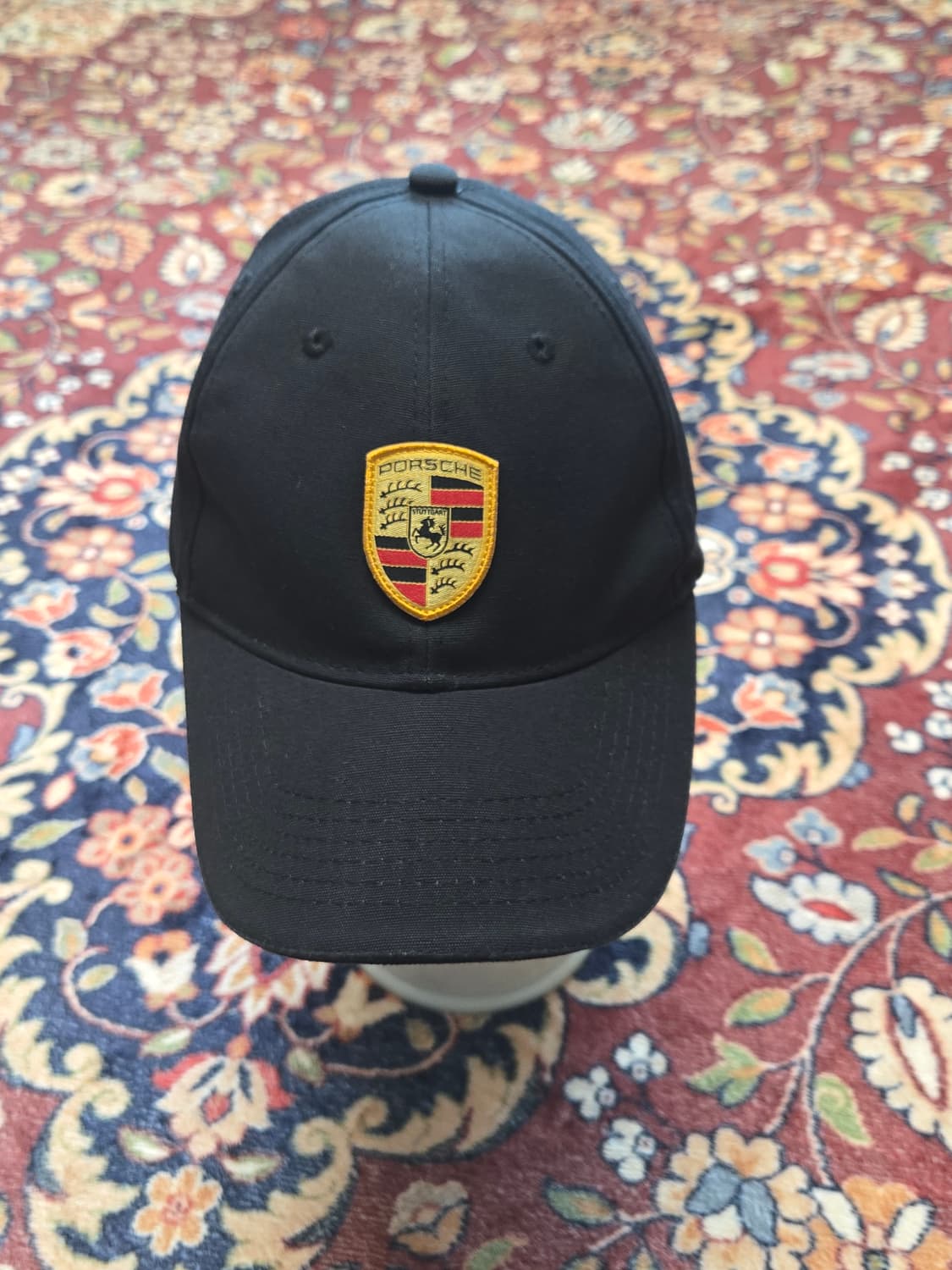 포르쉐 디자인 오리지널 크레스트 볼캡 블랙 상품이미지2