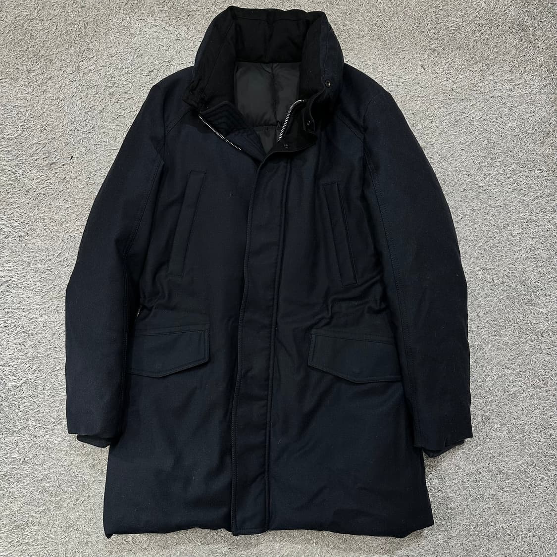 [100] 솔리드옴므 패딩코트(후드내장) 상품이미지2