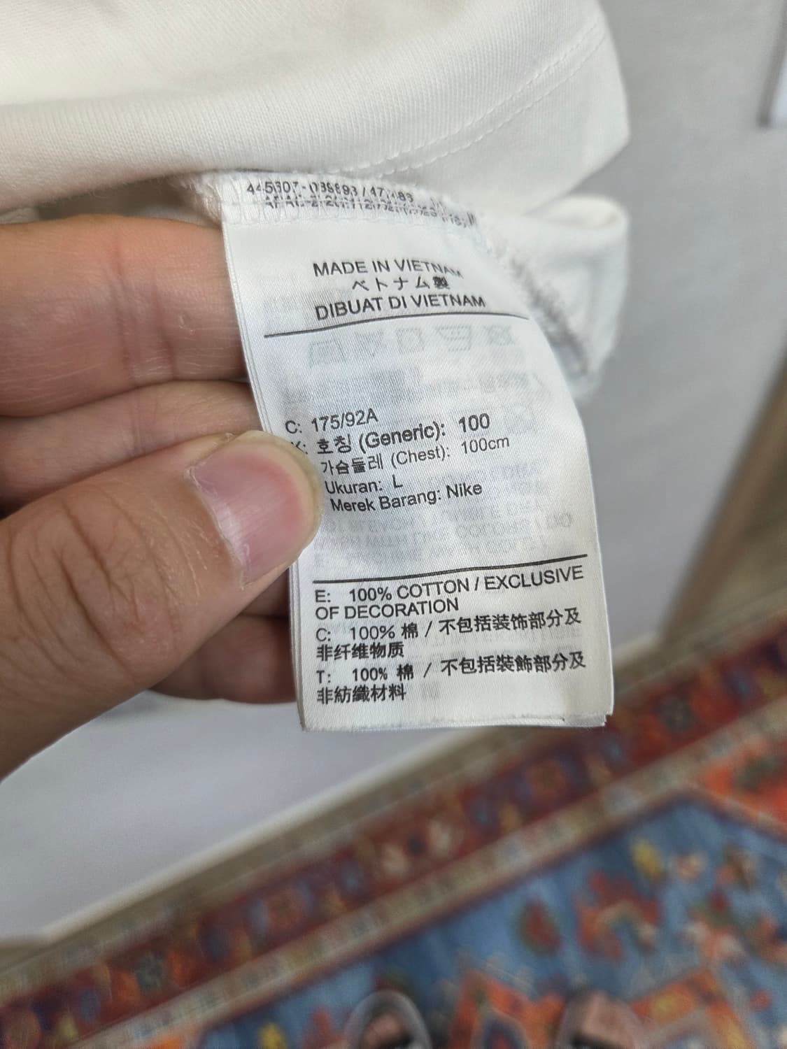 나이키 스포츠웨어 로고 반팔 L 상품이미지4