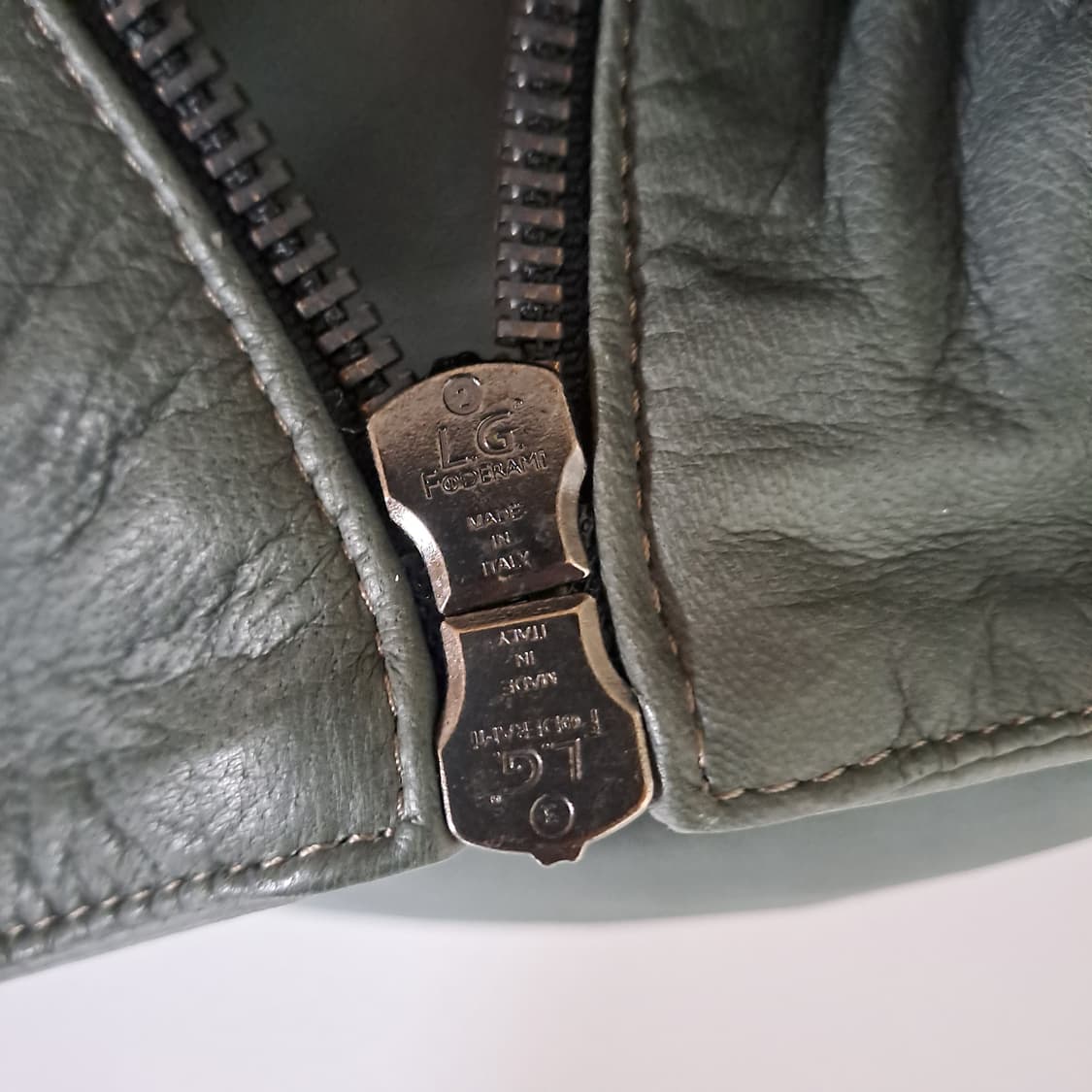 (택포) 빠니깔레 소가죽 보머 자켓 48 B235 상품이미지8