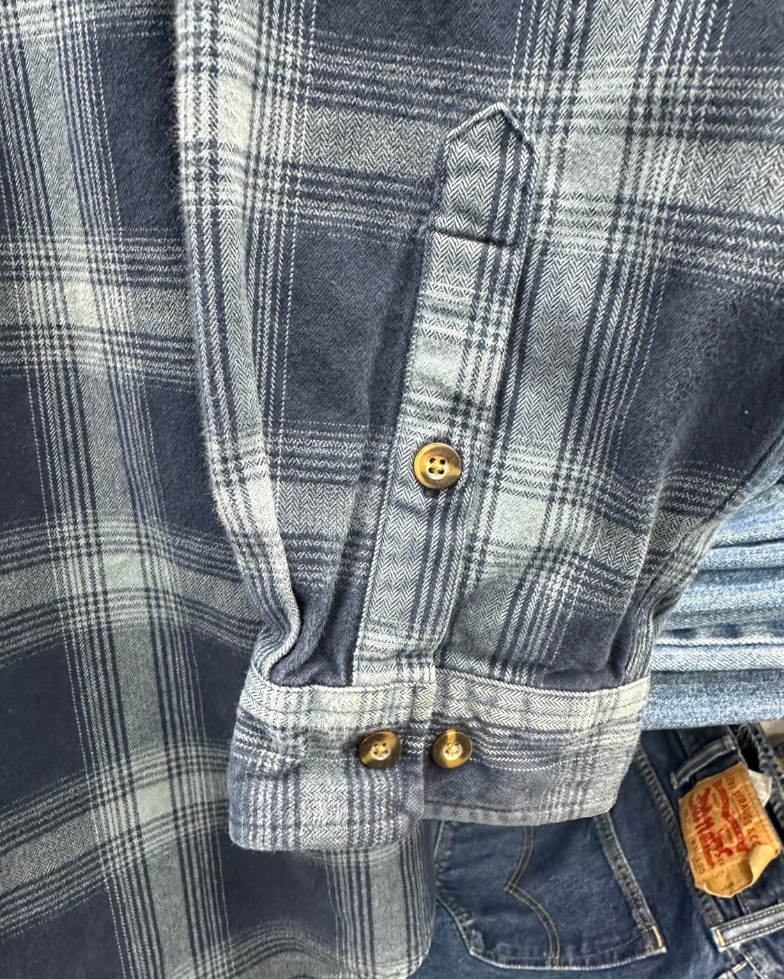 (2XL)칼하트 헤비울 체크셔츠-M1758 상품이미지4