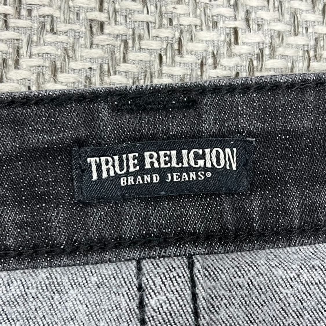 트루릴리전 흑청 로우라이즈 팬츠 v0741 상품이미지6