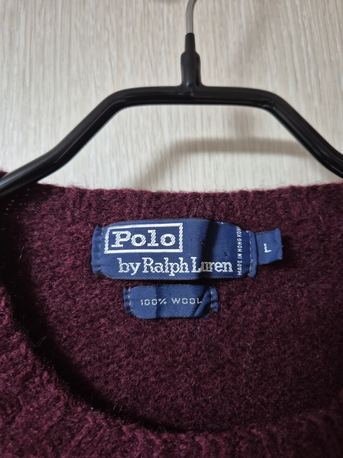 (정품) 폴로 랄프로렌 90s 92RL 오리지널 베어니트 상품이미지5