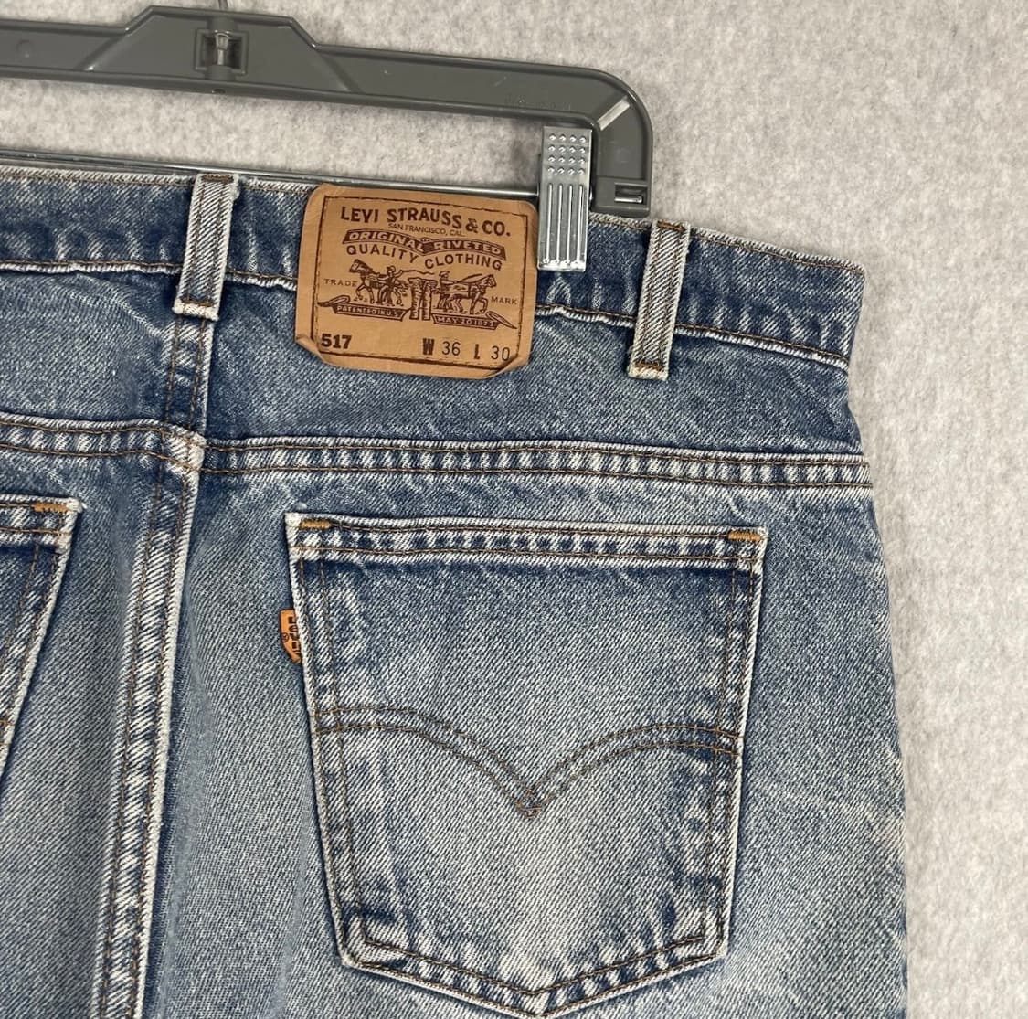 [36x30] 90's usa levis 517 오렌지탭 상품이미지5