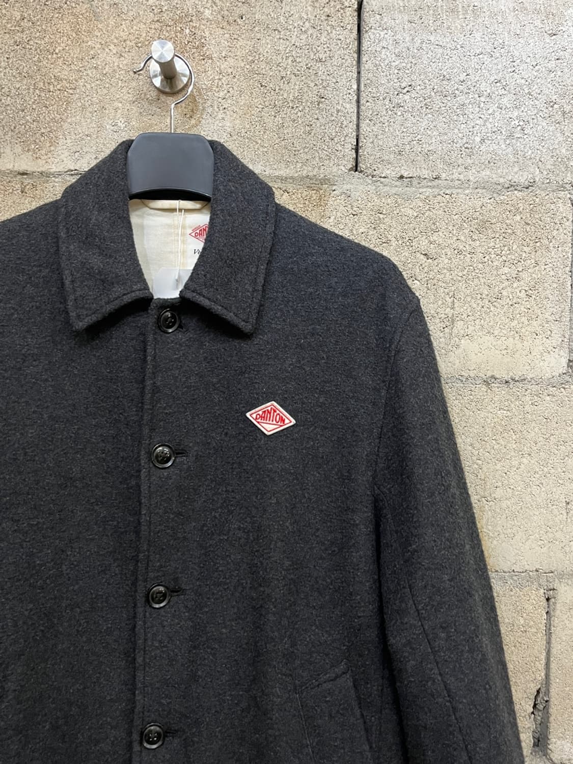 단톤 울 싱글 코트 상품이미지4