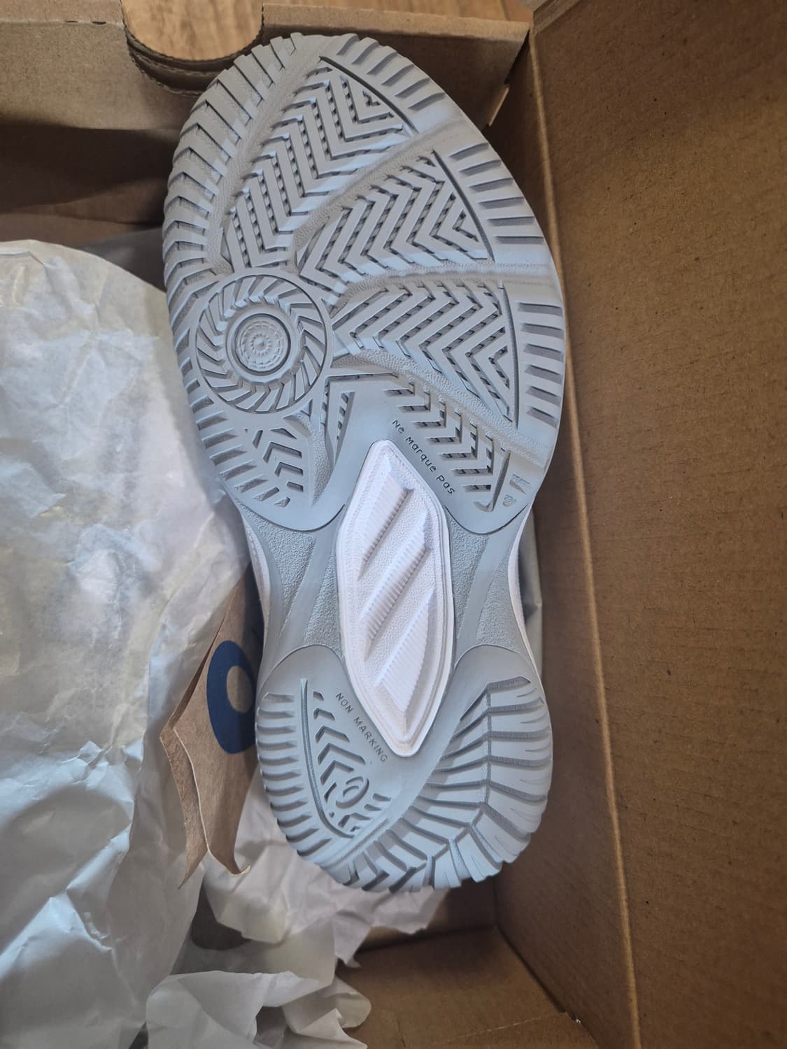 아식스 업코트6gs 화이트블랙 190사이즈 상품이미지3