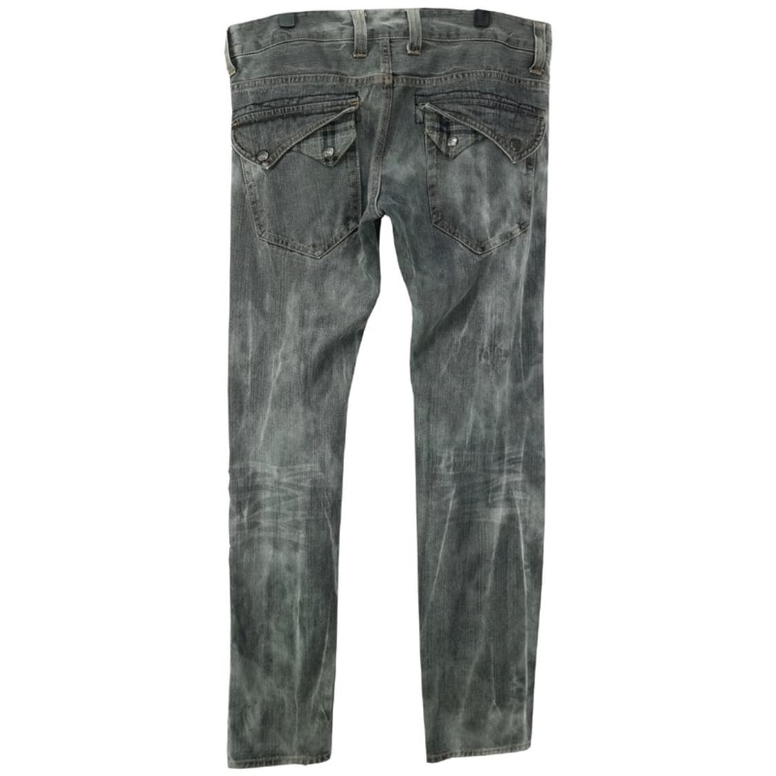 [일본빈티지] 로우라이즈 슬림핏 빈티지 데님 팬츠 청바지 M19610 상품이미지3