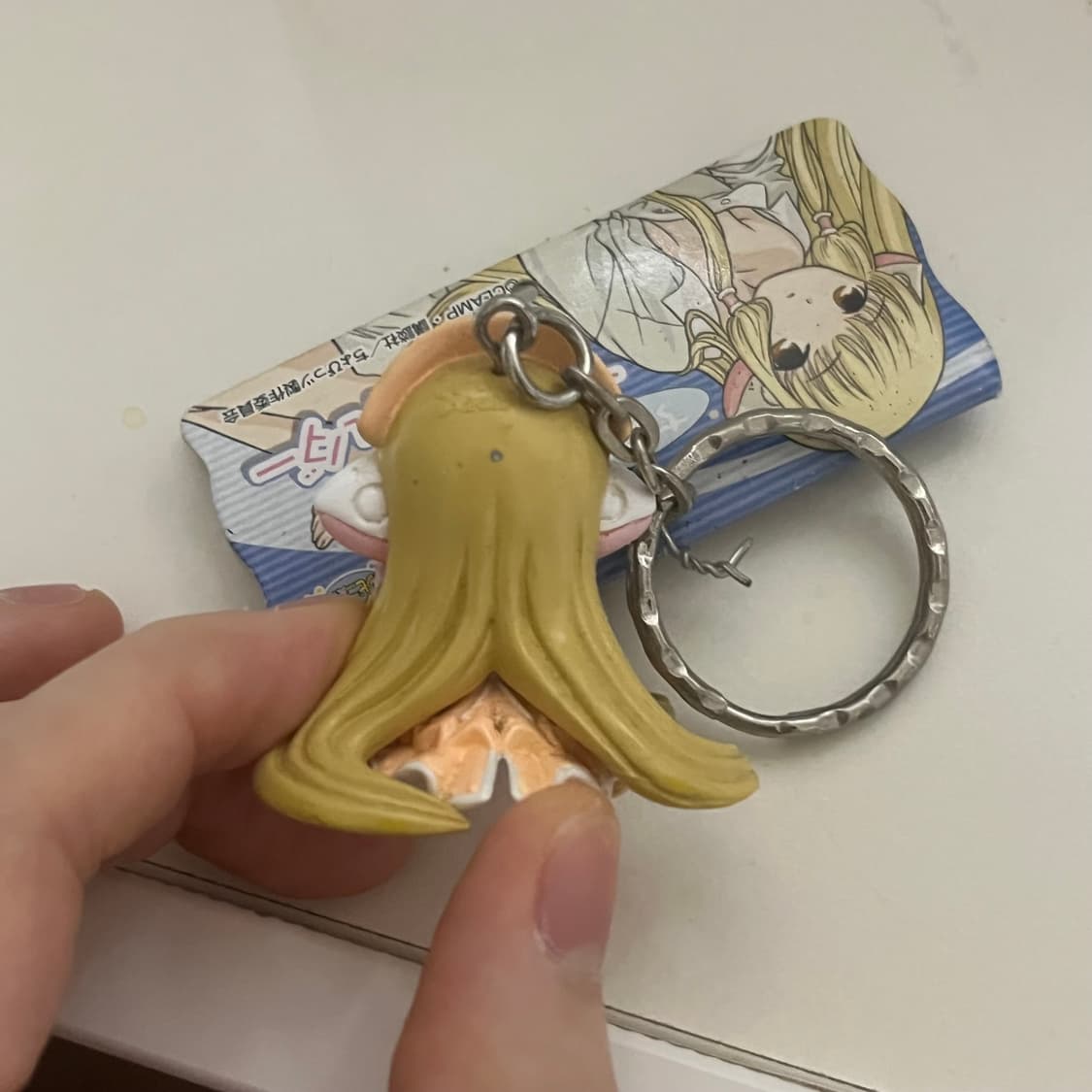 [고전/레어]피타텐 미소녀 피규어 키링 상품이미지4