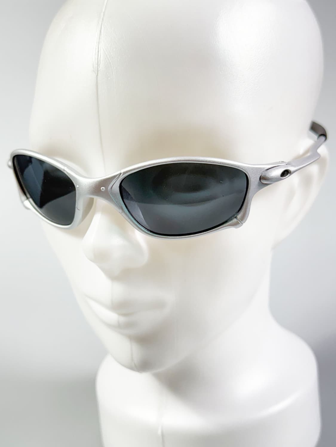 실버 랩어라운드 스포티 쉴드 메탈 빈티지 선글라스 상품이미지8