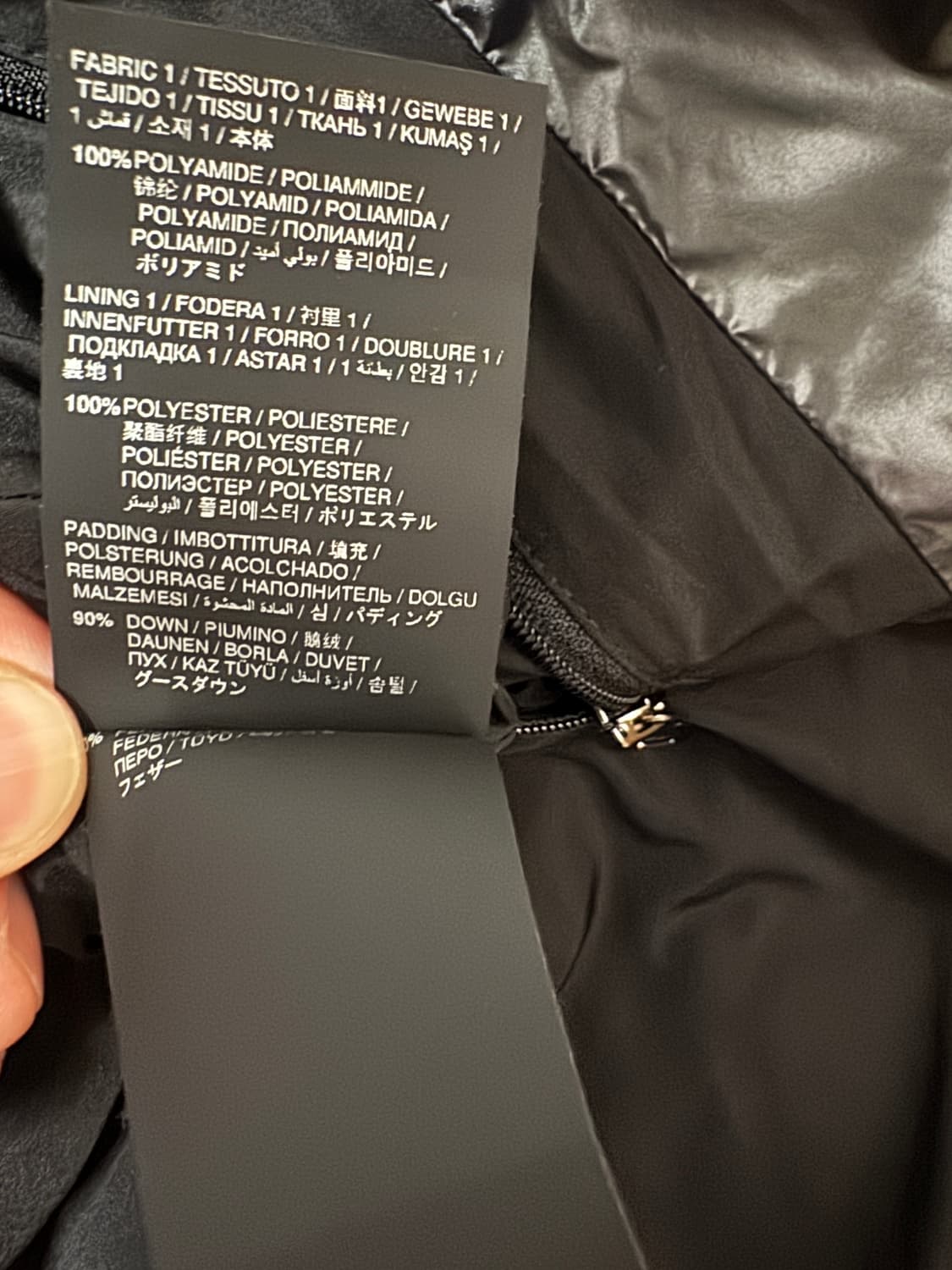 닐 바렛 블랙 패딩 자켓 판매합니다. 상품이미지6