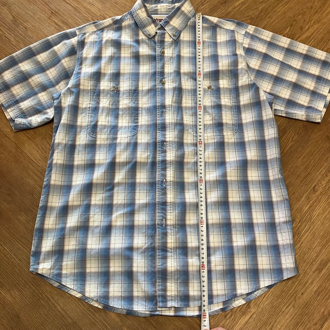 N130 랭글러 체크 반팔 셔츠 상품이미지5