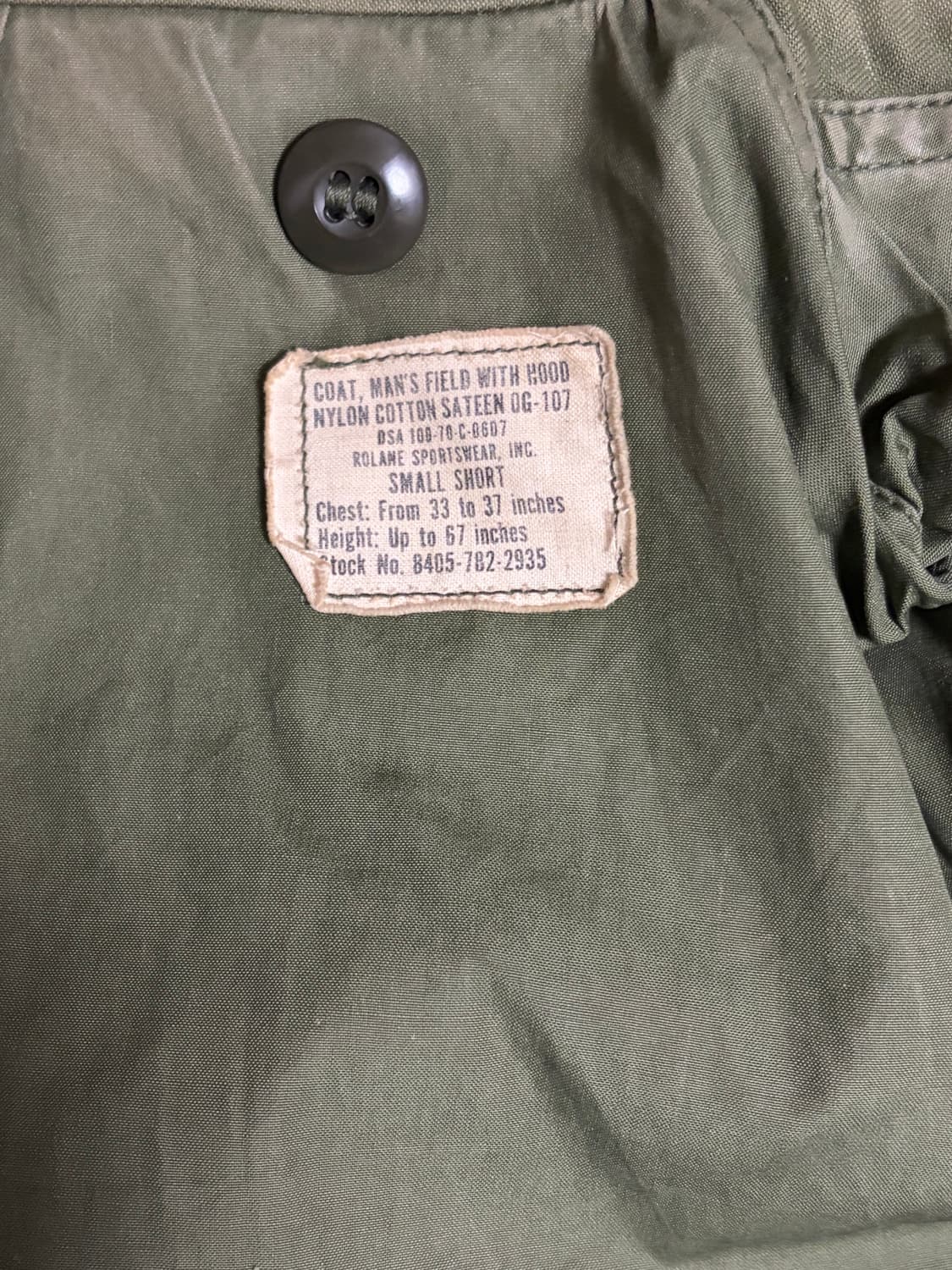 밀리터리) M65 미군 야상 자켓 S-S 상품이미지6