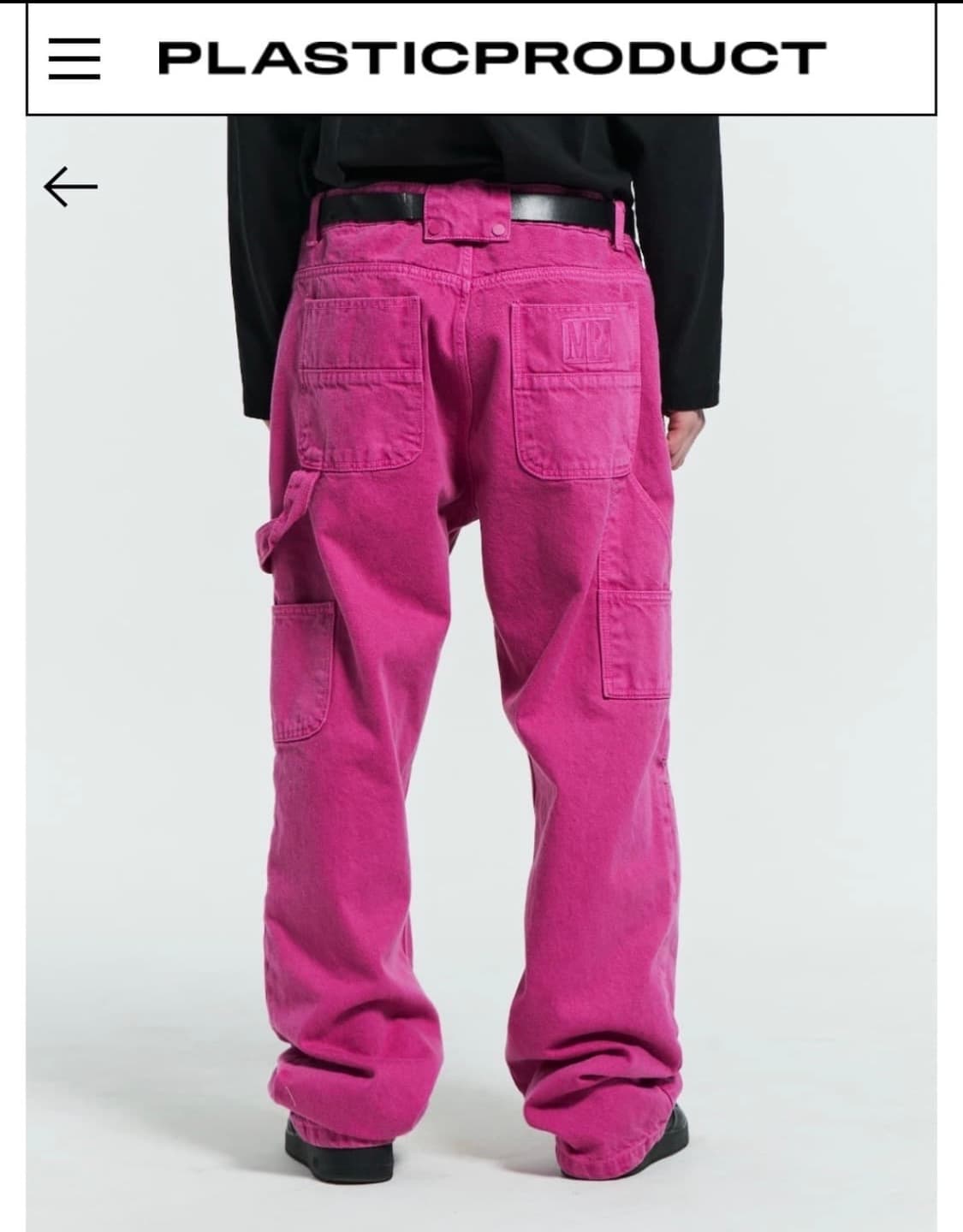 MPa DOUBLE KNEE PANTS (PINK) 상품이미지1