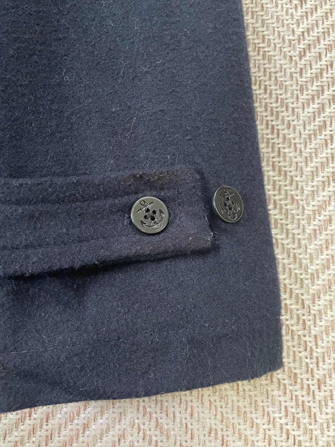 빈티지 네이비 울 피코트 J03601 상품이미지4