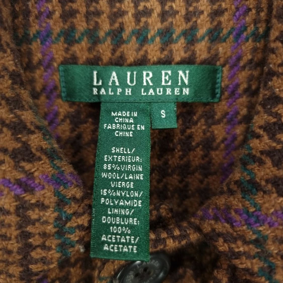 [폴로 랄프로렌] 글렌 체크 발마칸 코트 M18456 상품이미지6