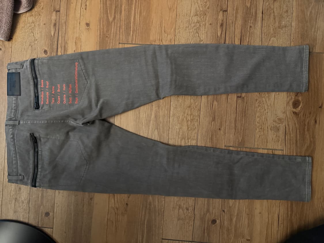 언더커버 지퍼 디스 데님 진 상품이미지6