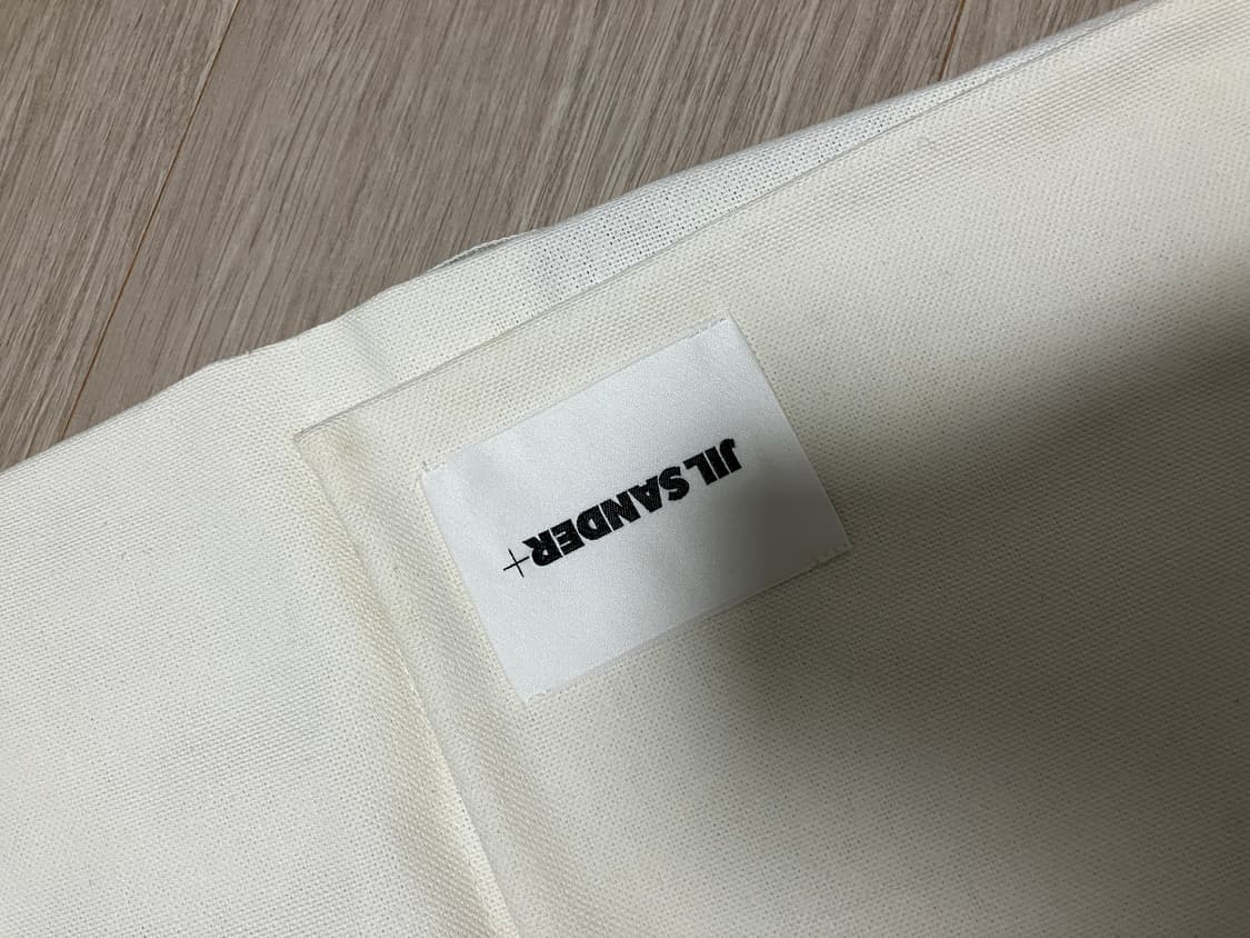 질샌더 로고 반팔티 XL 새상품 상품이미지7