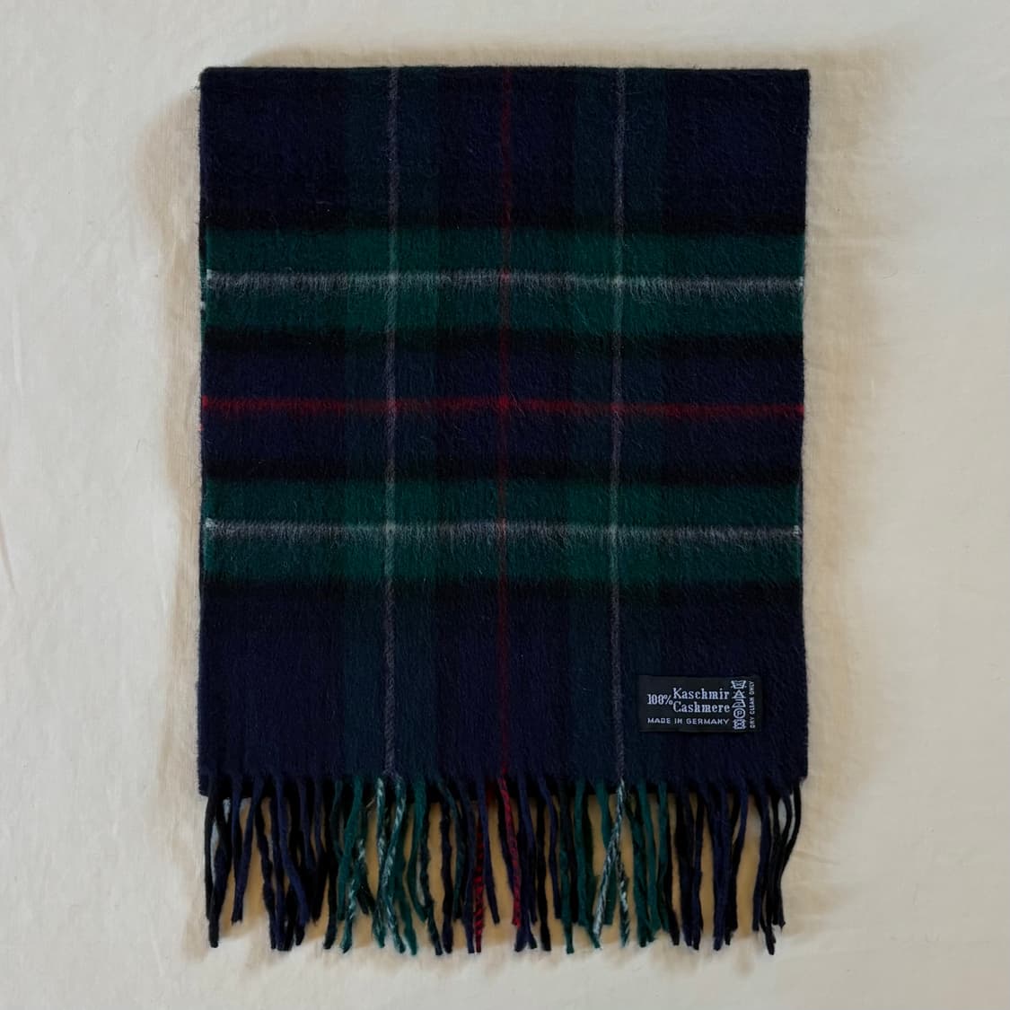 독일 Cashmere 타탄 체크 머플러 상품이미지1