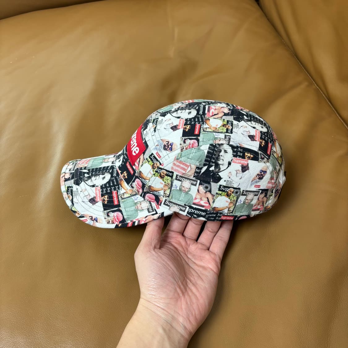 슈프림 캠프캡 모자 박스로고 포토 매거진 상품이미지5