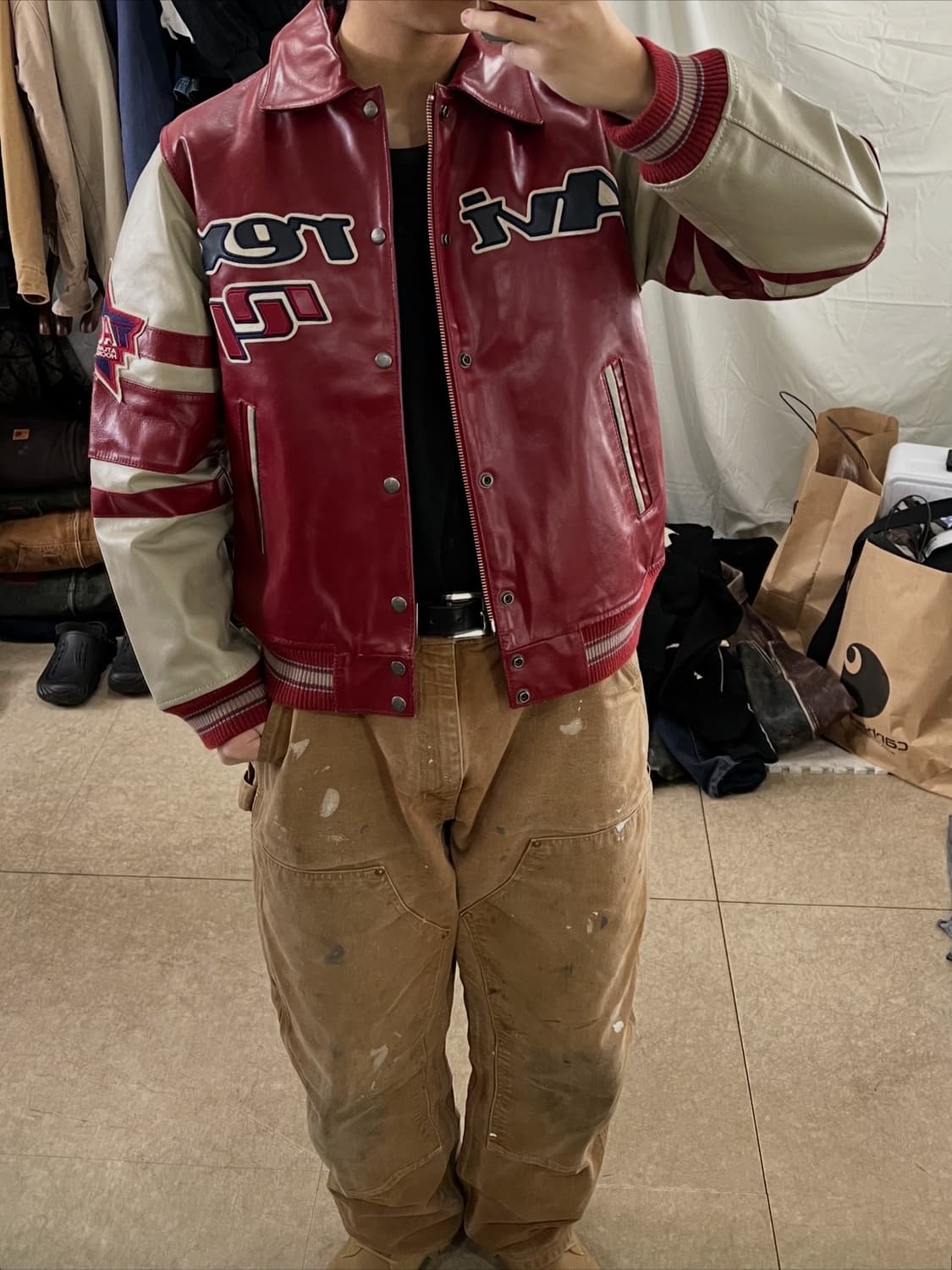 아비렉스 비기 가죽자켓 상품이미지4