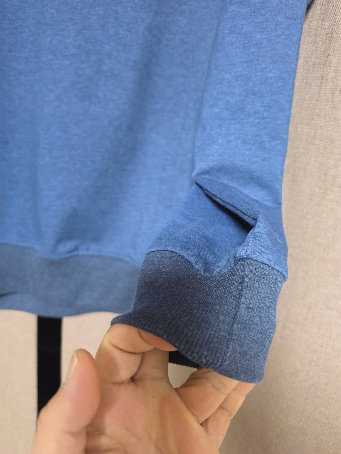 스투시블루맨투맨 L 상품이미지2