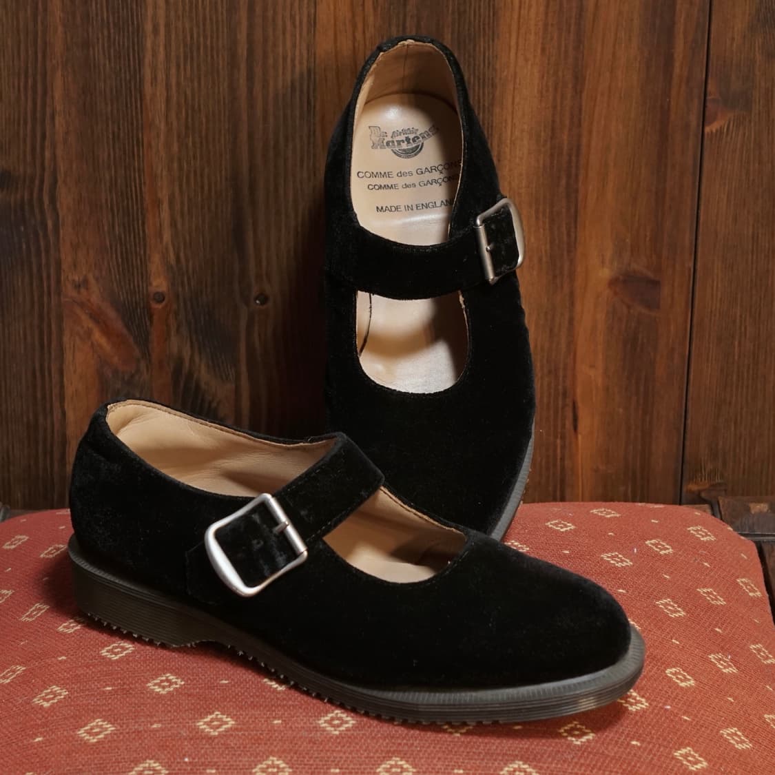 꼼데가르송 X 닥터마틴 메리제인 슈즈 상품이미지1