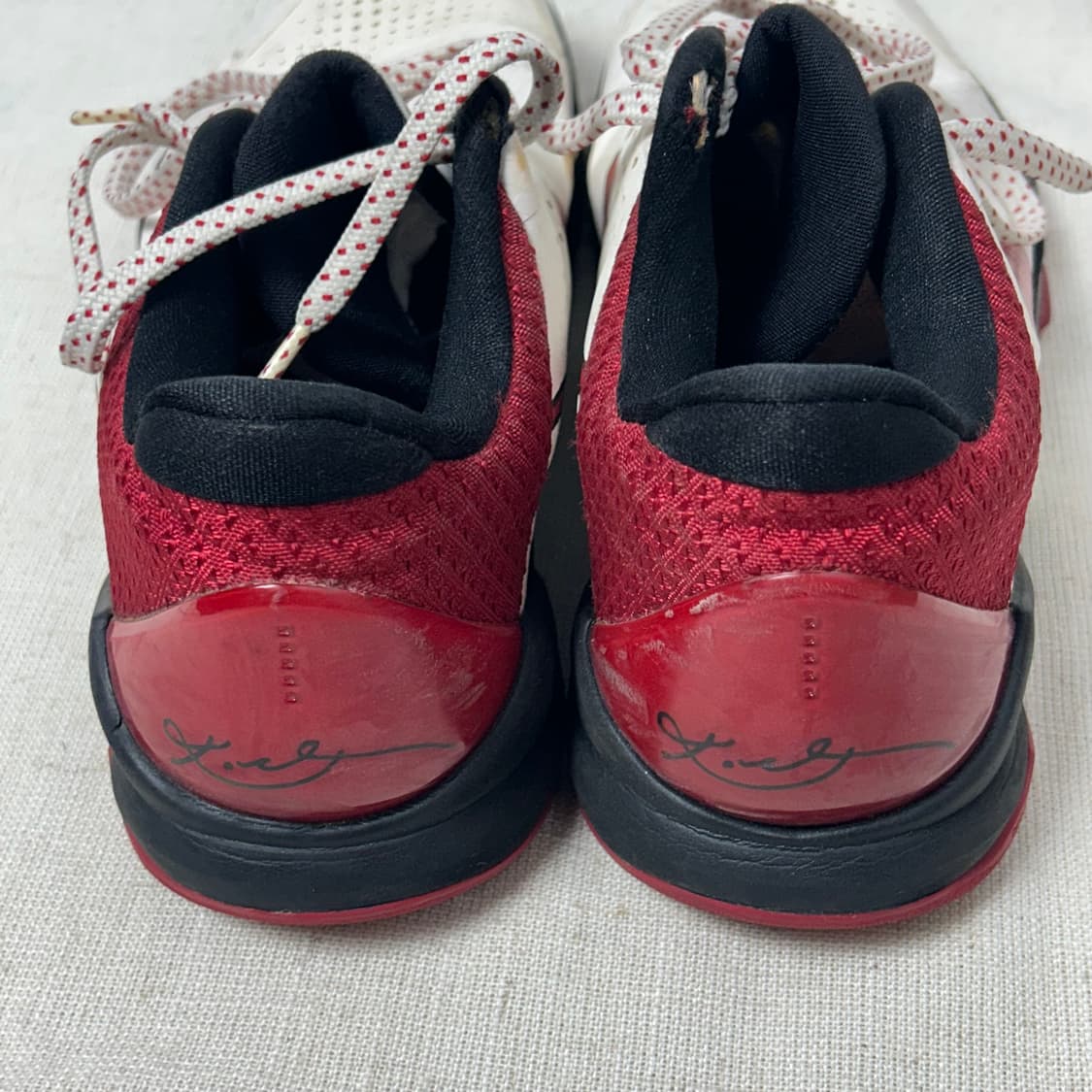 [NIKE] 나이키 줌 코비 5 화이트 바시티 레드 상품이미지6
