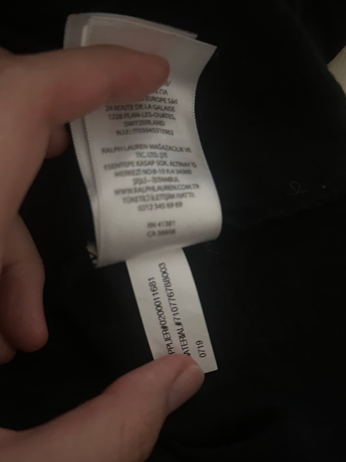 폴로 랄프로렌 빅포니 금장 롱슬리브 M 상품이미지5