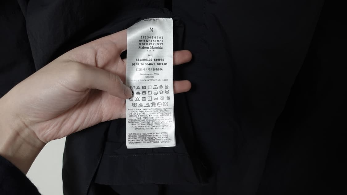 마르지엘라 하이넥 오버롱코트 상품이미지5