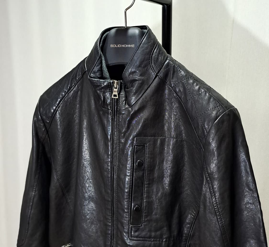 (택포) 까르뜨블랑슈 베지터블 산양가죽자켓 95 B760 상품이미지3