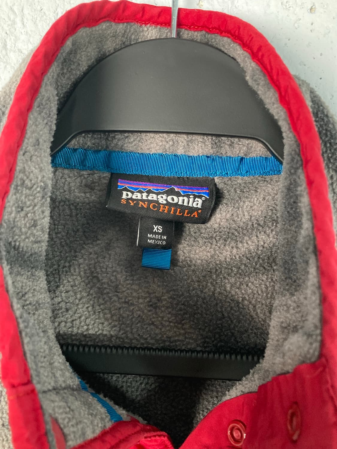 파타고니아 신칠라 아즈텍 그레이 레드 (XS) 상품이미지5