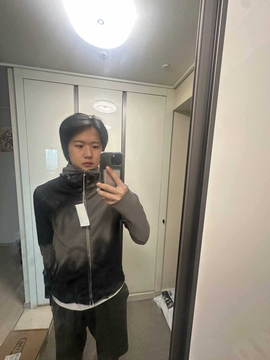 잠바렛 왁스드 후드집업 50 상품이미지3