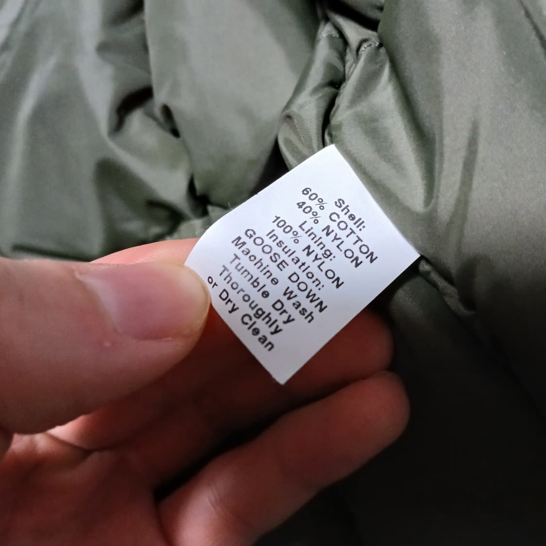 Crescent downworks 크레센트다운웍스 구스다운 봄버 점퍼 상품이미지6