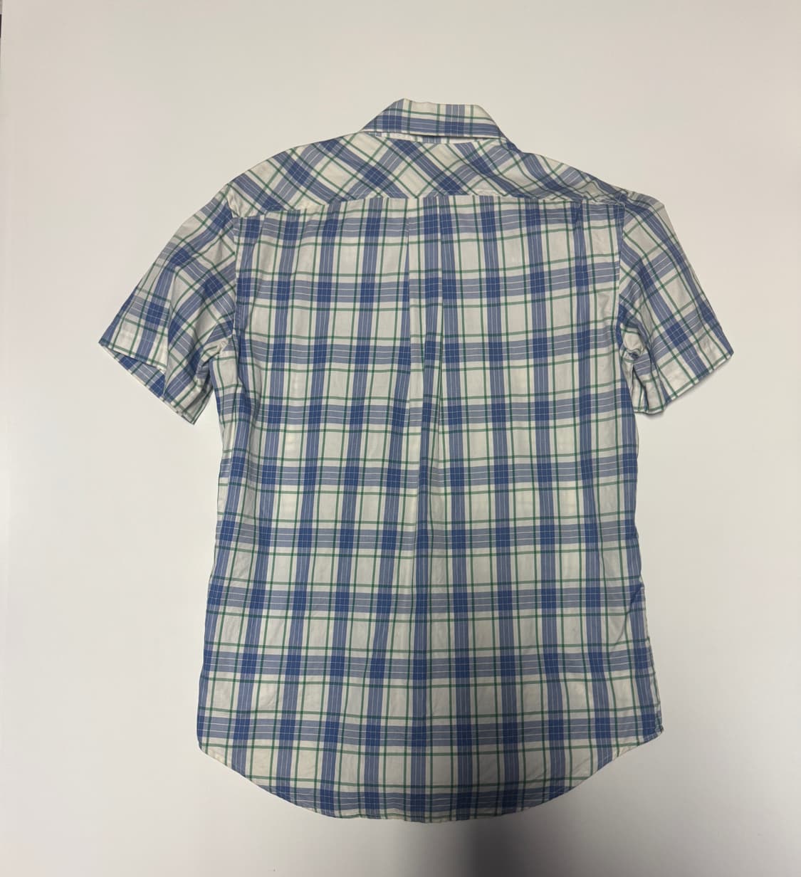 헤지스 hazzys 올드스쿨 반팔 체크 셔츠 L 상품이미지2