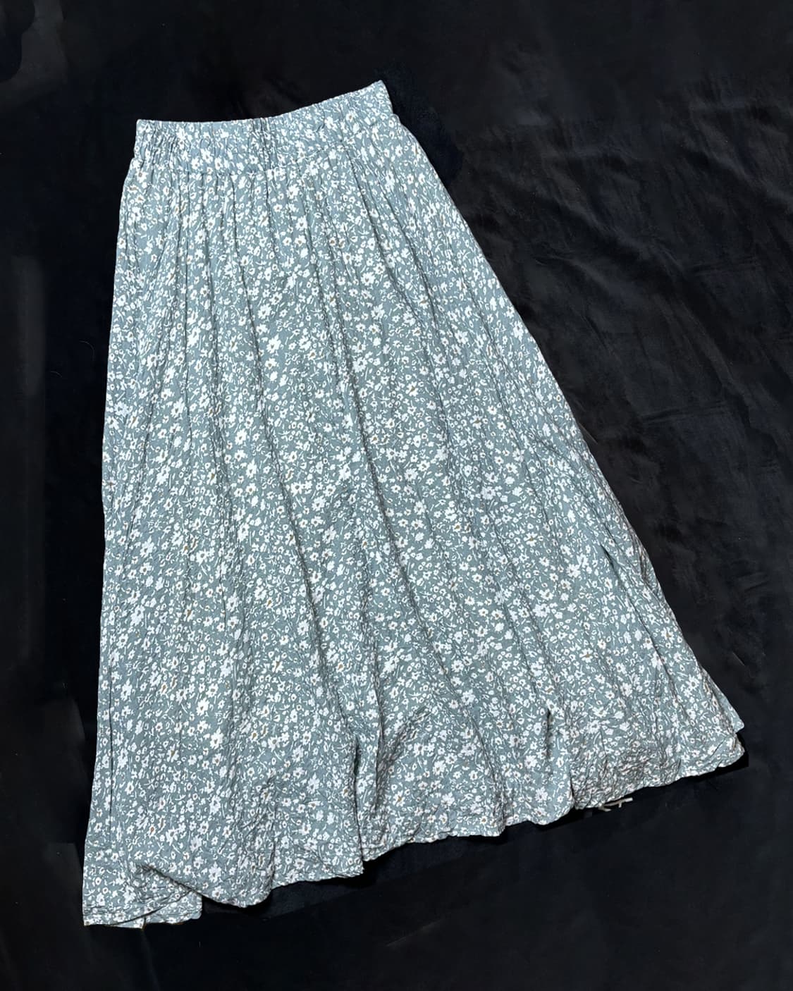 일본빈티지 플라워 롱스커트 상품이미지1