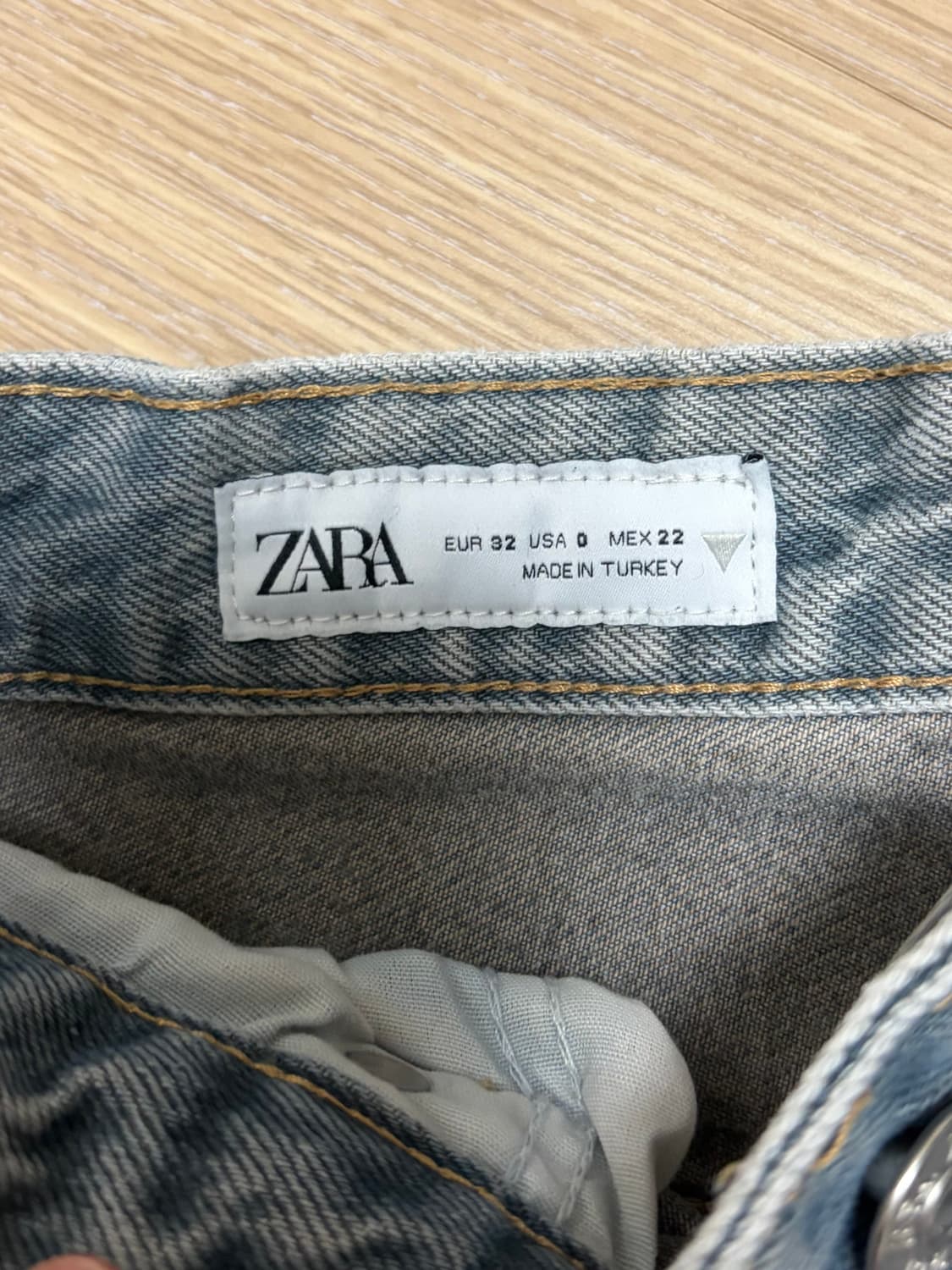 자라 와이드 데님 팬츠 상품이미지3