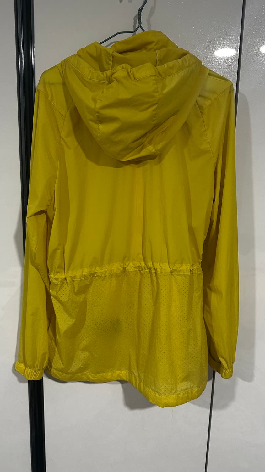 몽벨 후드 바람막이 자켓 옐로유 M 상품이미지4