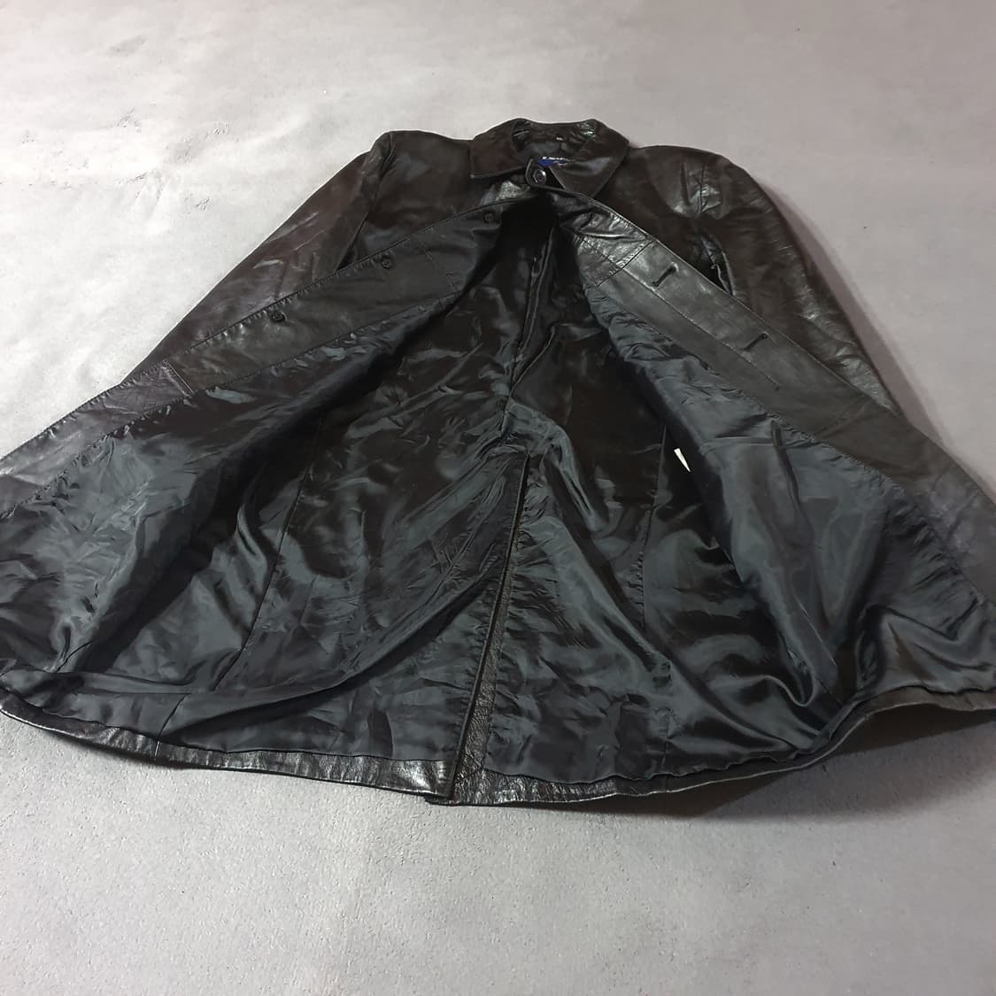 폴스미스 알뉴볼드 리얼 레더 코트 남성L 여성M오버 상품이미지6