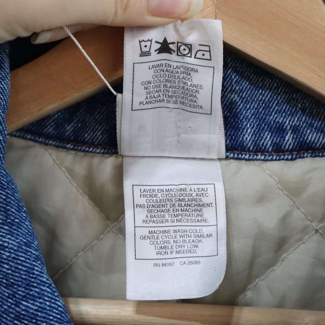 디즈니 90s 데님 바시티 자켓 상품이미지10