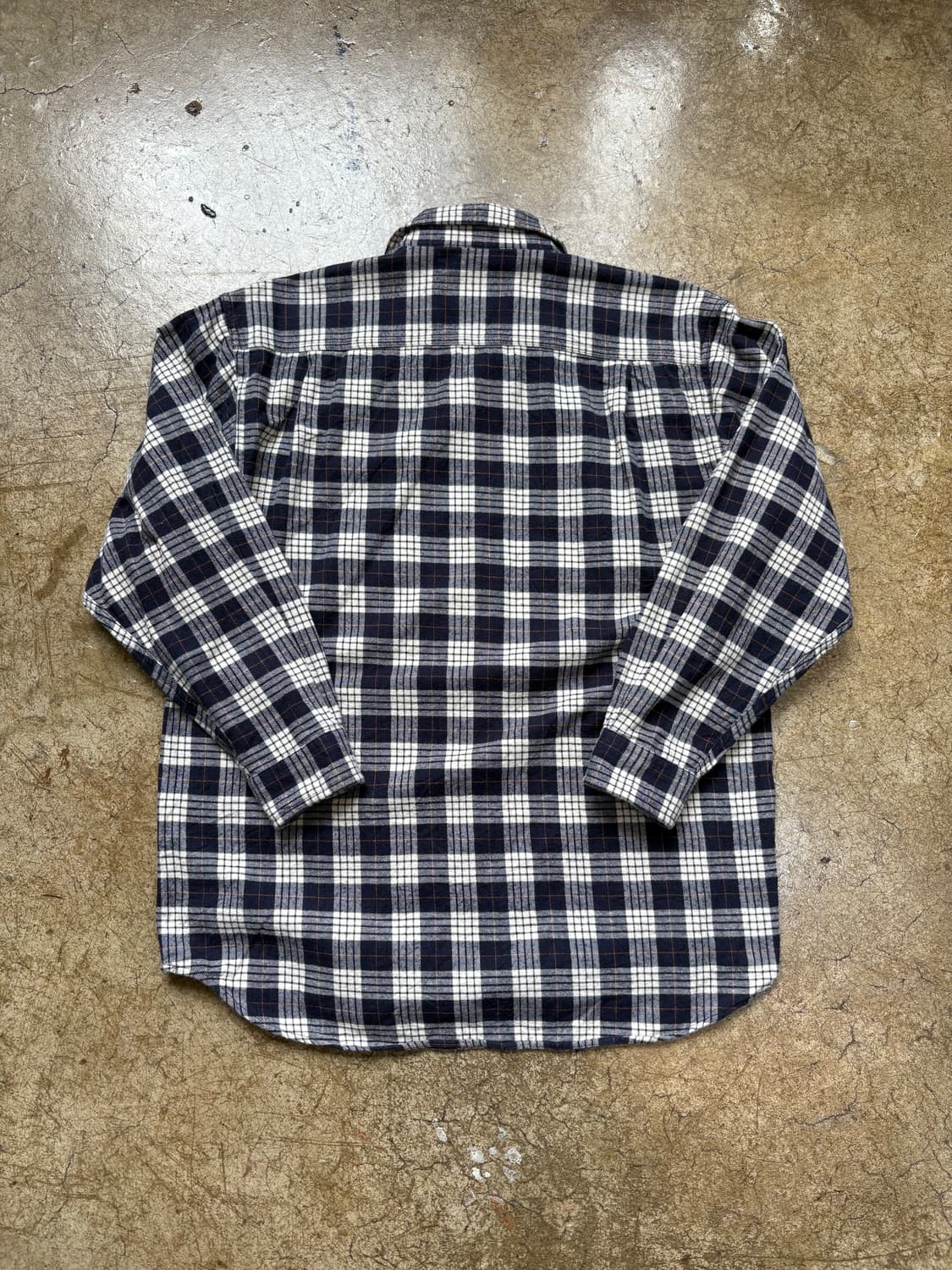 컨버스 빈티지 체크 플란넬 셔츠 상품이미지6