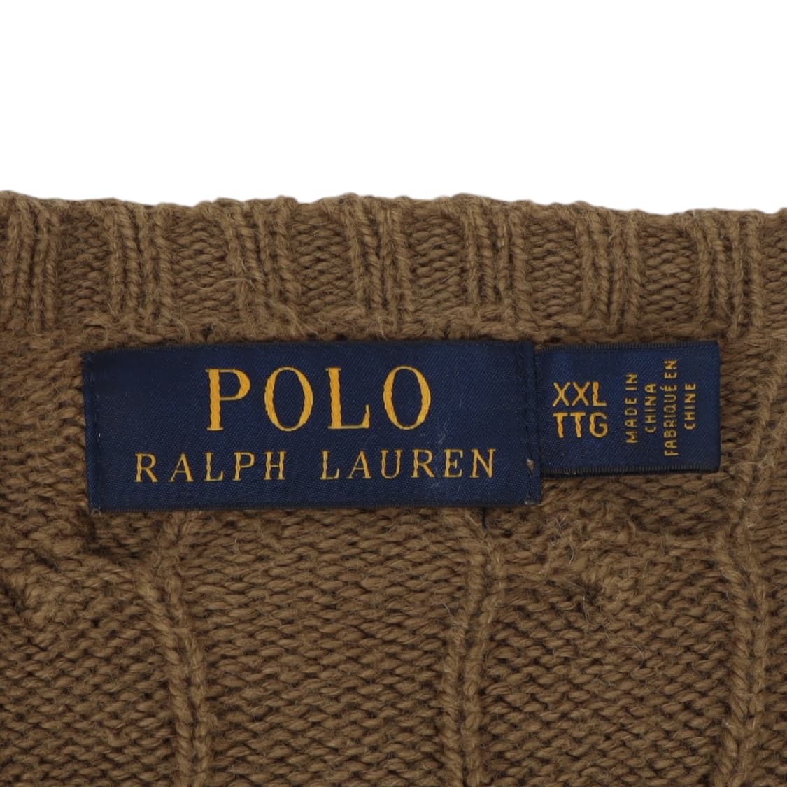 폴로 랄프로렌 카키브라운 케이블 니트 상품이미지8