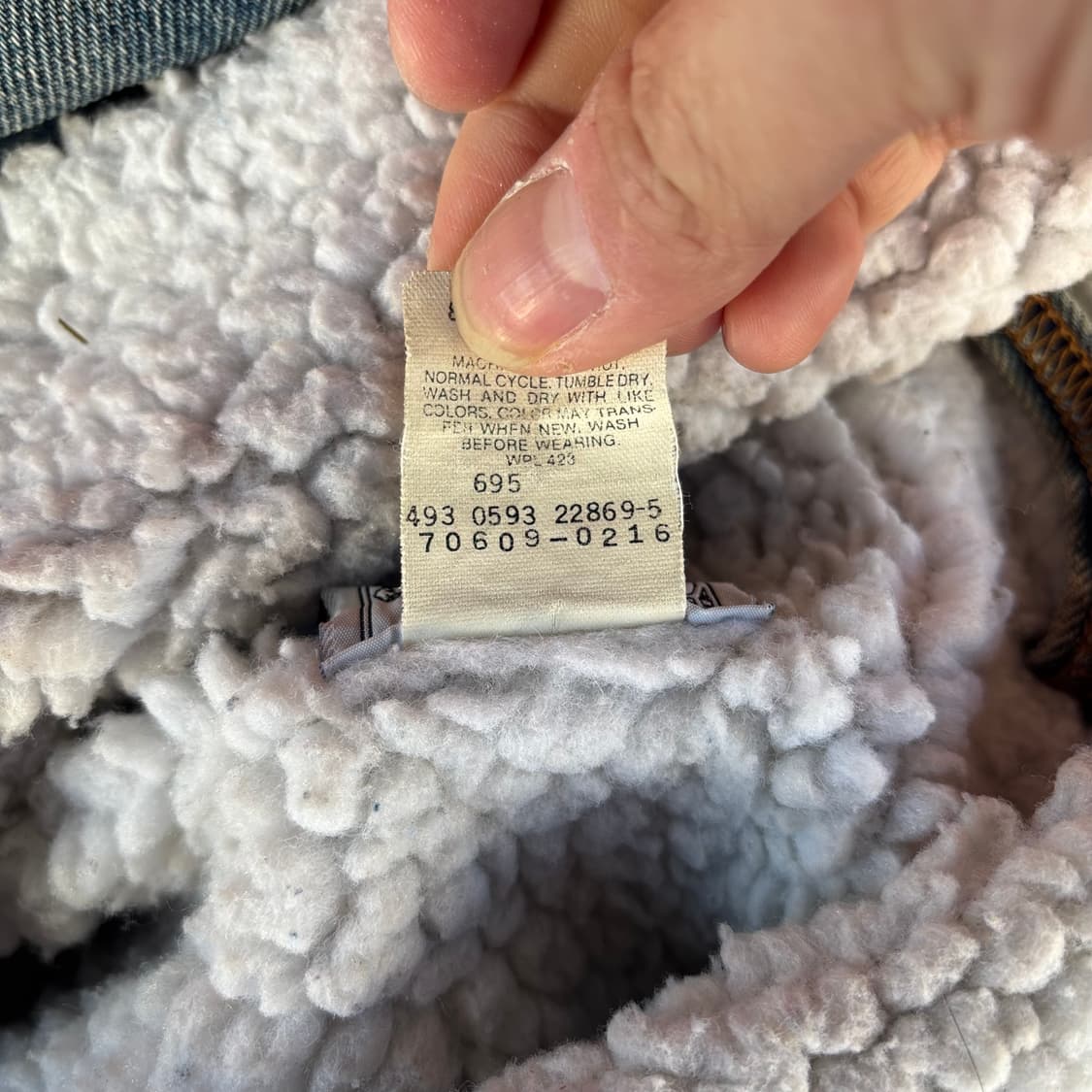 90년대 리바이스 쉐르파 자켓 상품이미지7