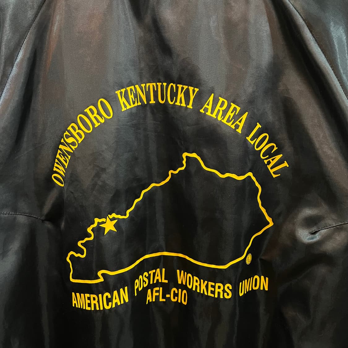 90s US 킹루이 King Louie 나일론 사틴 자켓 상품이미지8