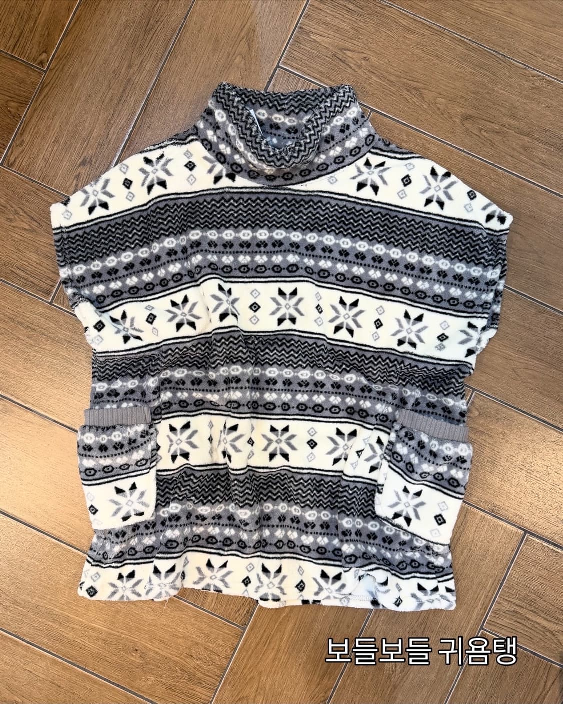 💭 눈꽃 패턴 코디 💭 상품이미지5